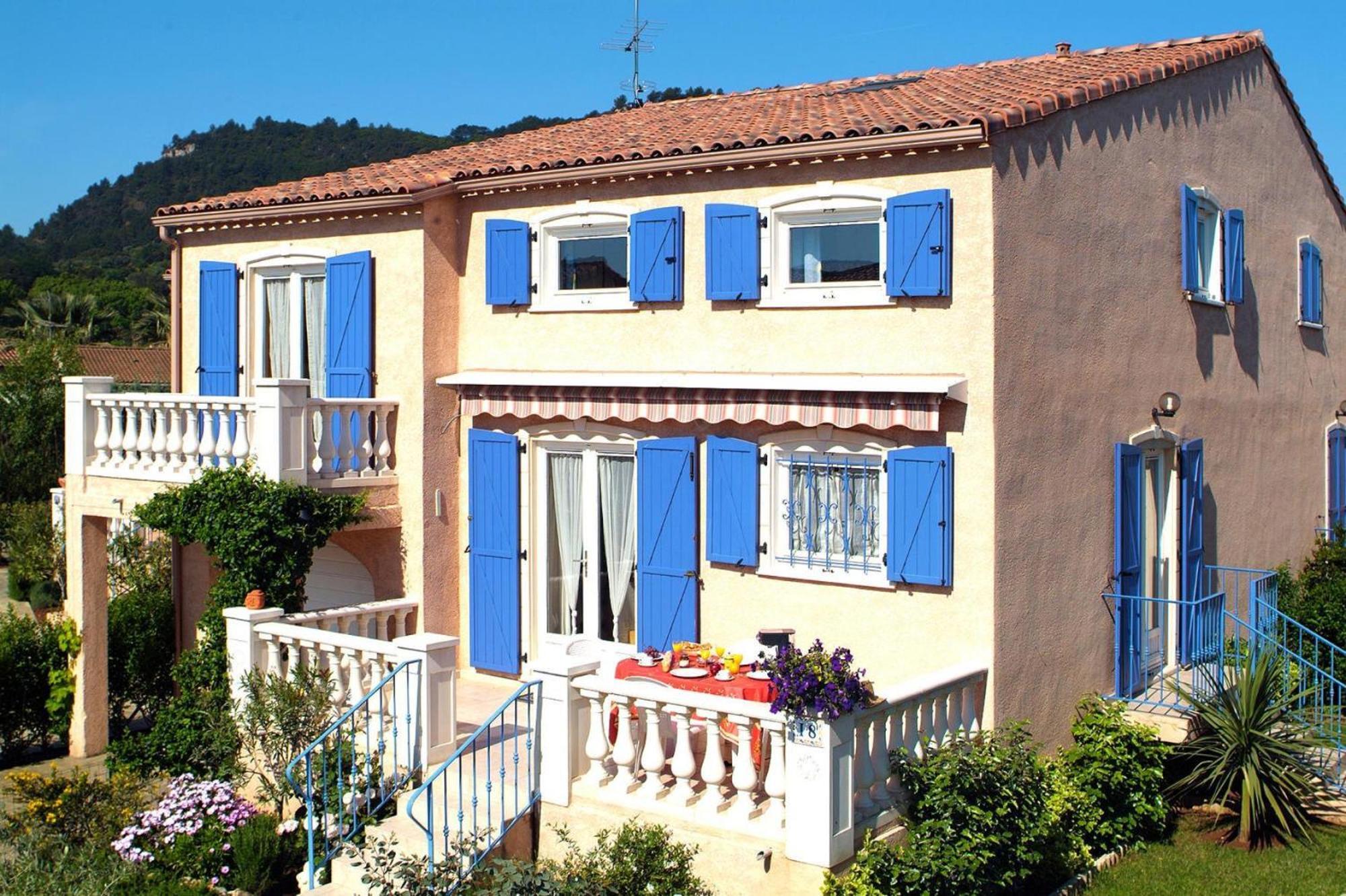 Terraced House With Air Conditioning In The Residence Le Clos Des Oliviers 维多邦 外观 照片